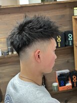 ダンク(DANK)&nbsp;短髪パーマは3センチ以上あればできる！