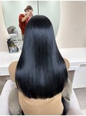 イメチェンハッシュカットフルバング似合わせレッドブラウン