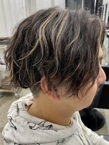 ココ 本八幡(KOKO)&nbsp;□#カルマパーマ#マッシュパーマ#ウルフ#アッシュブラック