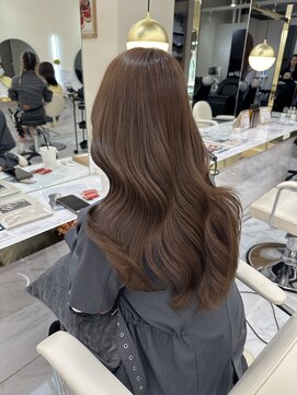 シェノン サントル(CHAINON CENTRE) ゆるふわカール/セミディ/シアーカラー/姫カット