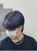 水戸シースルーマッシュ×アメジストカラー
