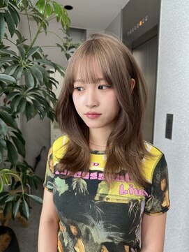 天神美容室 前田竜一[ブリーチ/秋色/マロンブラウン/ミルクティー/学割]