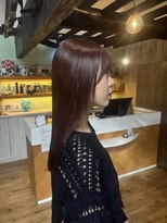 スカイ(SKY)&nbsp;ブリーチなし！垢抜けピンクカラー