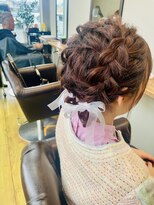 美容室ベランダ(VERANDA)&nbsp;編み込みヘア