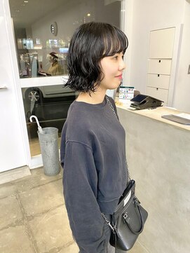 クリアーオブヘアー 池下店(clear OF HAIR) 黒髪ボブパーマ