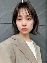 イメチェン前髪小顔ボブ_銀座