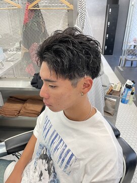 リプレイ 草津店(RIPLAY) カルマパーマ/ベリーショート/ダークアッシュ/ニュアンスパーマ