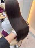 大人かわいいエギョモリミルクティーブラウン ひし形シルエット