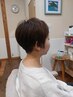 デザインカット+オーガニックカラーリタッチ（2ヶ月以内）