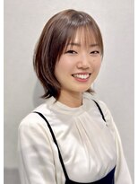 アイビー(ivy)&nbsp;カジュアル外ハネロブレイヤーゴールドブラウン20代30代40代