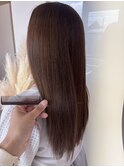 サラサラストレートヘア