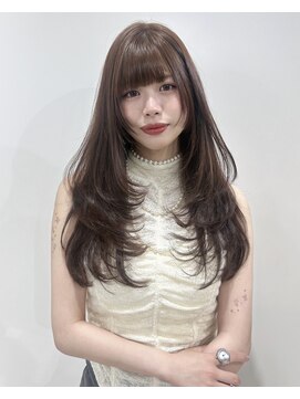 アクシス カリヤ(`AXIS KARIYA) [Rinoka] Natural brown × Layer cut