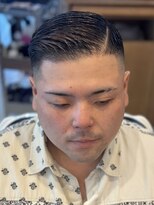 ゼロスバーバー(0's BARBER SHOP)&nbsp;スキンフェード/アップバング/バーバースタイル/ショート