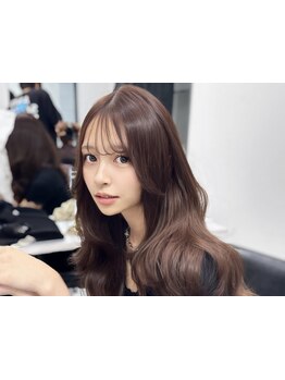 《人気モデルも通う》学生にも大人気なサロン☆[学割U24/レイヤーカット/シールエクステ/顔周り]