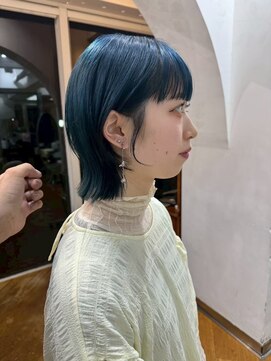 オブヘアージユウガオカ(Of HAIR Jiyugaoka) 【ボブダブルカラー】