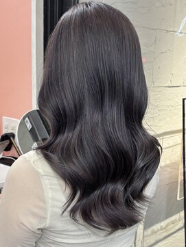 プネル(punel) りなダークシルバーパープルブラック