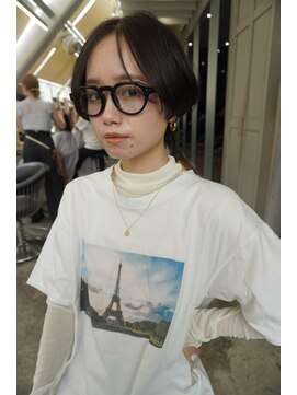 ロンド パルティール 大宮(Lond partir) グランマッシュ/細めハイライト/ショート/白髪ぼかし/前髪/大宮