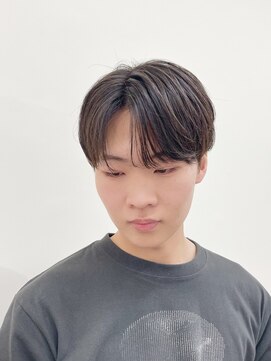 カルマパーマニュアンスパーマフェザーパーマ韓国ヘア