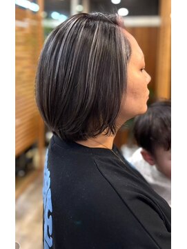 桃の木 ヘアー(桃の木 hair) 細ハイライト白髪ぼかし（大人女性に大好評）