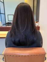 マーリャヘアー(mallia hair)&nbsp;大人可愛い艶髪カラーくすみベージュくびれロングレイヤー