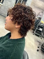 アノ(Ano.)&nbsp;大分シャドウパーマメンズマッシュ波巻きパーマツイストパーマ