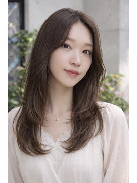 クワイア 川崎店(0choir) clear beige×結べるレイヤー◯emi