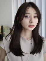 ヌヌ 渋谷 原宿 明治神宮前(nunu)&nbsp;レイヤーカットウルフカットボブグレージュオリーブべージュ