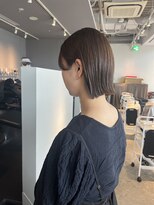 ヘアーエスクールシーユー 枚方T-SITE店(hair S.COEUR×Cu) ストレートボブ/大阪枚方美容室