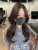 チル 福井駅前店(Chill)&nbsp;福井レイヤー韓国風艶髪艶カラー髪質改善顔周りベージュブラウン