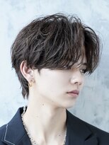リロン 新宿(RIRON)&nbsp;センターパート/フェザーパーマ/メンズパーマ/メンズカット