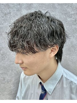 グロップ 町田(GLOP) ナチュラル質感メンズ波巻きパーマ
