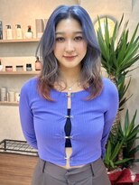 ネアン バイ エーケー 北花田(nean by AK)&nbsp;似合わせレイヤーカット×デザインカラー