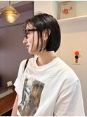 ボブ/ミニボブ/ショートヘア/少人数サロン