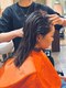 美容室樹蘭子 イオン松山店の写真/頭皮のベタつきやニオイをスッキリ解消！爽快感抜群の【炭酸スパ】でリフレッシュタイム