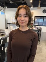 ドッグスター(dog star)&nbsp;ボブパーマニュアンスパーマくせ毛風パーマ登戸向ヶ丘遊園