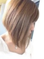 ラジル 豊中(RAJILL by crea) 前下がりボブ