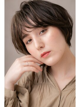 カバーヘア ブリス 川口(COVER HAIR bliss) 個性的ハイライトカラー♪くせ毛風ショートZ川口10代20代30代