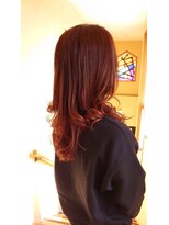 トップヘアー 本店(TOP HAIR) ゆる巻きロングスタイル/30代40代50代/倉敷