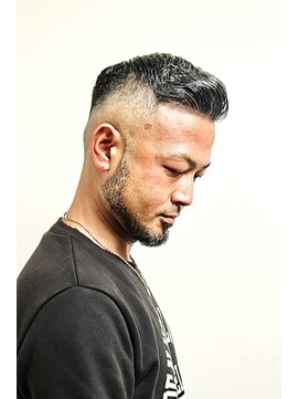 レンゲン(LENGEN) 七三オールバックかき上げヘアコンマヘア１０３