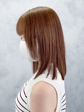 アイティーバイアルバム 藤沢店(IT by ALBUM) マロンブラウン_カーキグレージュマッシュショート_ba351461