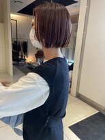 バディ ヘア フレス(BUDDY HAIR FRAIS)&nbsp;ミニボブ×ツヤっとオレンジ
