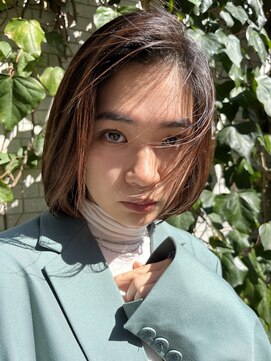 ディフィー 渋谷(defi) defi小松の大人ボブ