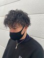 エン(eNN) ツイストパーマ×マッシュショート