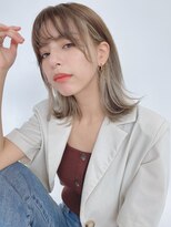 ルービック 奈良(Rubik's)&nbsp;セクションカラー/イヤリングカラー/外ハネボブ