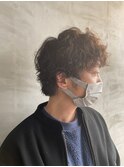 大人メンズパーマ