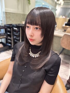 ロンド ロビン 栄(Lond robin) 【Lond robin】木屋元一 前髪/顔まわり/2way/韓国/レイヤー