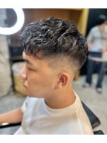 フランクスバーバー アンド ビアークラブ(FRANK'S BARBER and BEER CLUB)&nbsp;ショートスペインカール