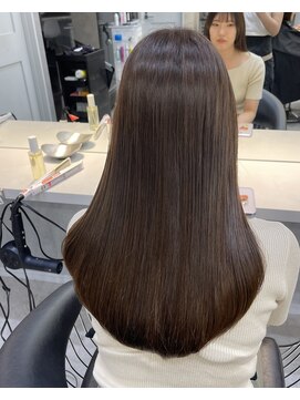 ロンドアヴァントゥス 池袋(Lond aventus) 韓国レイヤー/韓国風/ボブ/髪質改善/黒髪/ブリーチなし〔池袋〕