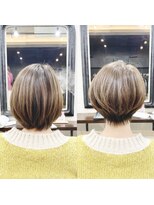 エトネ ヘアーサロン 仙台駅前(eTONe hair salon) 大人女性30代40代スタイル☆ショート