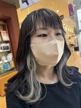 オルオル(Olu Olu) フェイスフレーミングカラー×ロング